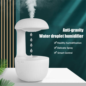 Levitating Water Drops Humidifier: Cool Mist Maker, Mute, Anti-gravity
